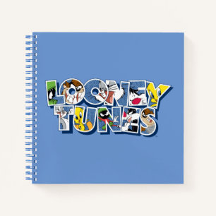 LOONEY TUNES™ Zeichen in Buchstaben Notizblock