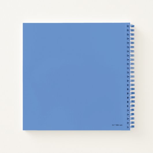 LOONEY TUNES™ Zeichen in Buchstaben Notizblock (Rückseite)