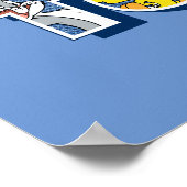 LOONEY TUNES™ Zeichen in Buchstaben Poster (Ecke)