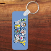 LOONEY TUNES™ Zeichen in Buchstaben Schlüsselanhänger (Rückseite)