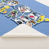 LOONEY TUNES™ Zeichen in Buchstaben Sherpadecke (3/4)