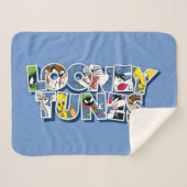 LOONEY TUNES™ Zeichen in Buchstaben Sherpadecke (Vorderseite (Horizontal))