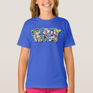 LOONEY TUNES™ Zeichen in Buchstaben T-Shirt