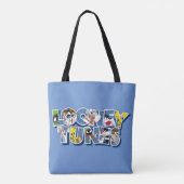 LOONEY TUNES™ Zeichen in Buchstaben Tasche (Rückseite)