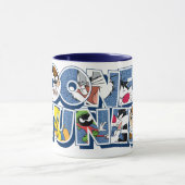 LOONEY TUNES™ Zeichen in Buchstaben Tasse (Zentrum)