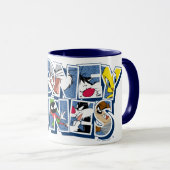 LOONEY TUNES™ Zeichen in Buchstaben Tasse (VorderseiteRechts)