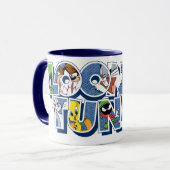 LOONEY TUNES™ Zeichen in Buchstaben Tasse (Vorderseite Links)