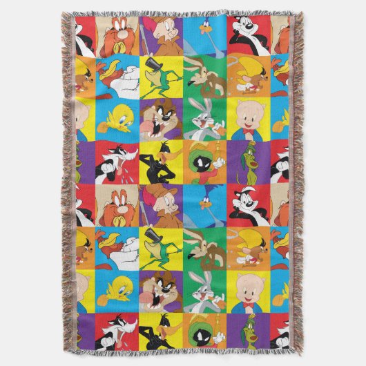LOONEY TUNES™ Zeichengitter Decke (Vorderseite Vertikal)