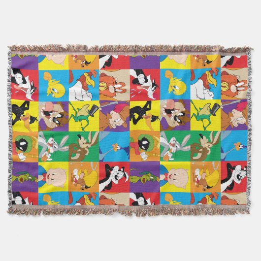 LOONEY TUNES™ Zeichengitter Decke (Vorderseite)