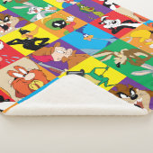 LOONEY TUNES™ Zeichengitter Sherpadecke (3/4)