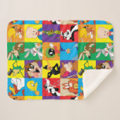 LOONEY TUNES™ Zeichengitter Sherpadecke (Vorderseite (Horizontal))