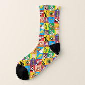 LOONEY TUNES™ Zeichengitter Socken (Links - Außen)