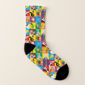 LOONEY TUNES™ Zeichengitter Socken (Links - Innen)