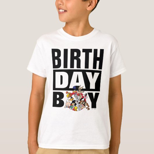 LOONEY TUNES™ Zeichengruppe | Birthday Boy T-Shirt (Vorderseite)