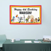 LOONEY TUNES™ Zeichengruppe | Geburtstag Banner (Messeveranstaltung)