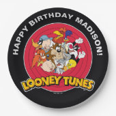 LOONEY TUNES™ Zeichengruppe | Geburtstag Pappteller (Vorderseite)