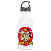 LOONEY TUNES™ Zeichenlogo Edelstahlflasche (Vorderseite)