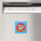 LOONEY TUNES™ Zeichenlogo Magnet (In Situ (Geschirrspüler))