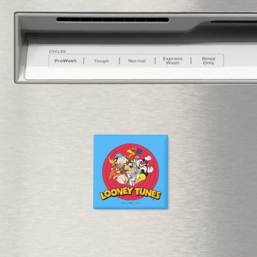 LOONEY TUNES™ Zeichenlogo Magnet (In Situ (Geschirrspüler))