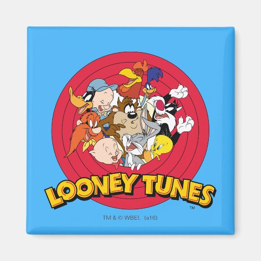 LOONEY TUNES™ Zeichenlogo Magnet (Vorne)