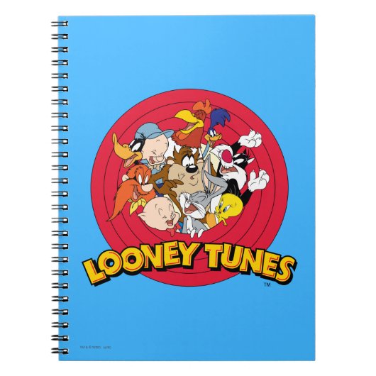 LOONEY TUNES™ Zeichenlogo Notizblock (Vorderseite)