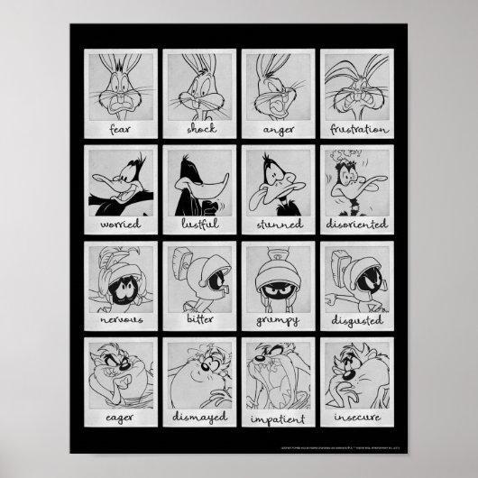 LOONEY TUNES™ Zeichentabelle Poster (Vorne)