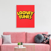 Looneytunes Poster Leinwanddruck (Insitu (Wohnzimmer))
