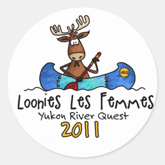 Loonies les femmes YRQ Aufkleber (Vorderseite)