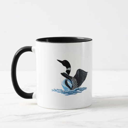Loonkaffee-Tasse Tasse (Links)