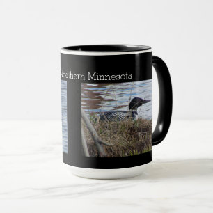 Loons in der Tasse Nord-Minnesota