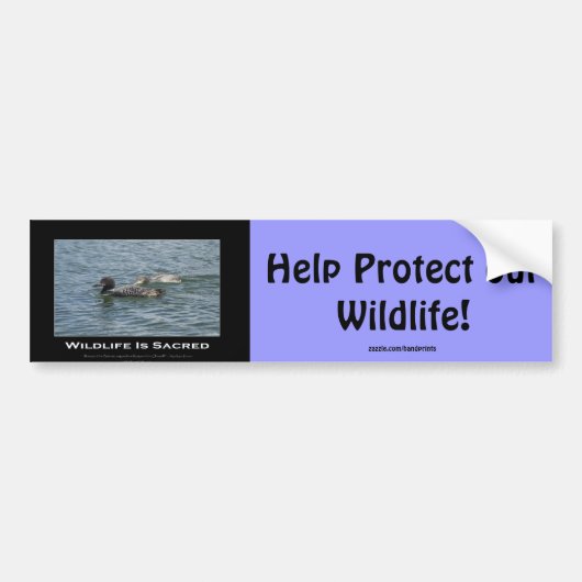 Loons Inspirationsgeschenke Autoaufkleber (Vorne)