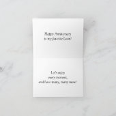 Loons-Jubiläumskarte Karte (Innenseite)