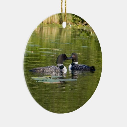 Loons Keramik Ornament (Rechts)