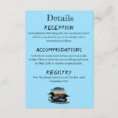 Loons Sunset Blue Begleitkarte (Vorderseite)