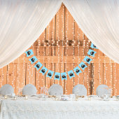 Loons Sunset Blue Wimpelkette