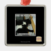 LOOOOOOOOAD SILBERNES ORNAMENT (Vorne)