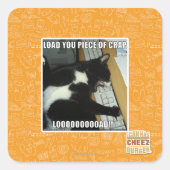 LOOOOOOOOOOOOOOOOOOOOOOOOOOOOOOAD QUADRATISCHER AUFKLEBER (Vorderseite)