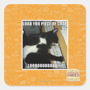 LOOOOOOOOOOOOOOOOOOOOOOOOOOOOOOAD QUADRATISCHER AUFKLEBER