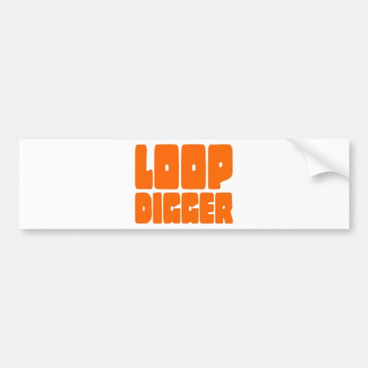 LOOP DIGGER AUTOAUFKLEBER (Vorne)