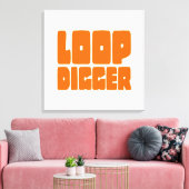 LOOP DIGGER LEINWANDDRUCK (Insitu (Wohnzimmer))