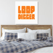 LOOP DIGGER LEINWANDDRUCK (Insitu (Schlafzimmer))
