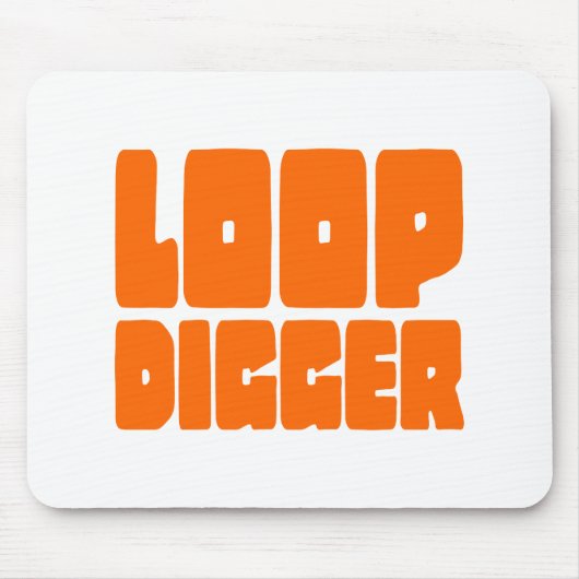 LOOP DIGGER MOUSEPAD (Vorne)