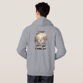 Loop & Girlfriend Aesthetic Sweatshirt (Schwarz voll)