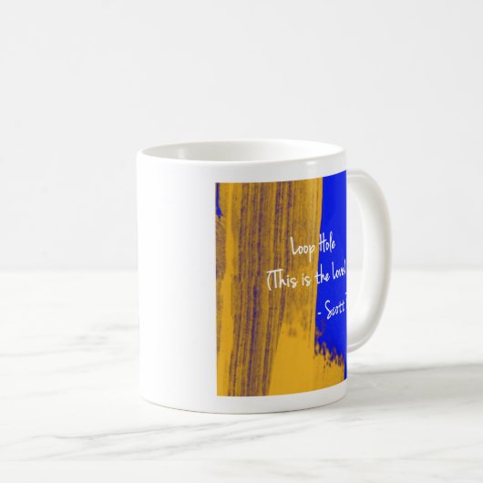 Loop Hole Cover Art Kaffeetasse (VorderseiteRechts)