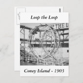 Loop the Loop, 1903 Postkarte (Vorne/Hinten)