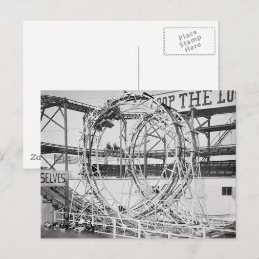 Loop the Loop, 1903 Postkarte (Vorne/Hinten)