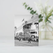 Loop the Loop Ride, Surf Avenue, Coney Island 1903 Postkarte (Stehend Vorderseite)