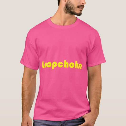 Loopchoke Yellow T-Shirt (Vorderseite)