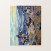 Loops und Swift Pferde sind Surer als Blei 1916 Puzzle (Vertikal)