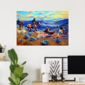 Loops und Swift Pferde sind Surer als Lead 1916 Poster (Heimbüro)